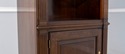 70269: STICKLEY Cherry Lighted Tall Glass Shelf Op