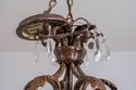 F70381: Venetian Style 6 Light Metal Frame Hanging