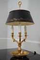 F65985EC: French Style Brass Bouillotte Table Lamp