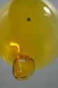 F64911EC: Pair Of Hand Blown Glass Balloon Pendant