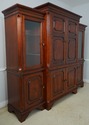 F65808EC: Mahogany Large 3 Section TV Entertainmen