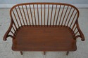 F65893EC: FREDERICK DUCKLOE Windsor Style Bench Se