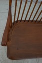 F65893EC: FREDERICK DUCKLOE Windsor Style Bench Se