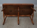 F65893EC: FREDERICK DUCKLOE Windsor Style Bench Se