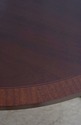 L65826EC: Round Banded Mahogany Breakfast Dining C