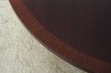 L65826EC: Round Banded Mahogany Breakfast Dining C