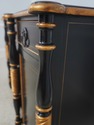 63386: HICKORY WHITE CO Regency Style Black & Gold