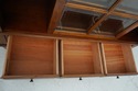 75325: ETHAN ALLEN Cherry Sliding Door Bookcase