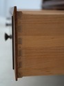 75325: ETHAN ALLEN Cherry Sliding Door Bookcase