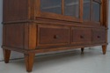 75325: ETHAN ALLEN Cherry Sliding Door Bookcase