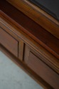 75325: ETHAN ALLEN Cherry Sliding Door Bookcase