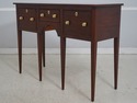 75316: HENKEL HARRIS 3 Drawer Mahogany Hunt Board 