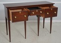 75316: HENKEL HARRIS 3 Drawer Mahogany Hunt Board 