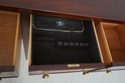 75316: HENKEL HARRIS 3 Drawer Mahogany Hunt Board 