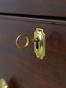 75316: HENKEL HARRIS 3 Drawer Mahogany Hunt Board 