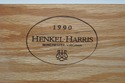 75316: HENKEL HARRIS 3 Drawer Mahogany Hunt Board 