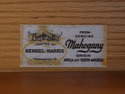 75316: HENKEL HARRIS 3 Drawer Mahogany Hunt Board 