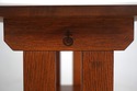 75339: STICKLEY Mission Oak 3 Tier End Table	