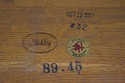 75339: STICKLEY Mission Oak 3 Tier End Table	