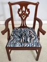 L75337: Set of 6 HENKEL HARRIS Mahogany model no.1