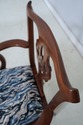 L75337: Set of 6 HENKEL HARRIS Mahogany model no.1