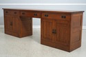75109: STICKLEY Mission Oak Kneehole Office Creden