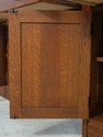 75109: STICKLEY Mission Oak Kneehole Office Creden