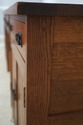 75109: STICKLEY Mission Oak Kneehole Office Creden