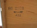 75109: STICKLEY Mission Oak Kneehole Office Creden