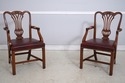 L75357: Set of 8 BEVAN FUNNEL Chippendale Mahogany