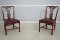 L75357: Set of 8 BEVAN FUNNEL Chippendale Mahogany