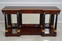 74111: French Empire Style Mahogany Petticote Cons
