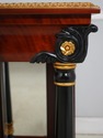 74111: French Empire Style Mahogany Petticote Cons