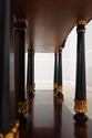 74111: French Empire Style Mahogany Petticote Cons