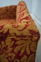 75371: Ball & Claw Mahogany Newly Upholstered Wind