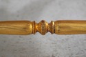 75087: Neoclassical Gold Gilt Upholstered Bench