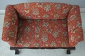 75372: Ball & Claw Newly Upholstered Vintage Bench