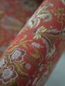 75372: Ball & Claw Newly Upholstered Vintage Bench