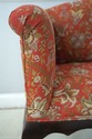 75372: Ball & Claw Newly Upholstered Vintage Bench