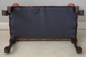 75372: Ball & Claw Newly Upholstered Vintage Bench