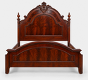 ***SOLD???73981: HENREDON King Size Victorian Maho