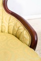 LF70433: Pair Of Walnut Victorian Style Tufted Par