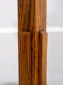 70416: STICKLEY Mission Oak 2 Light Table Lamp w. 
