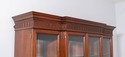 70401: HENKEL HARRIS Cherry Large China Cabinet Br