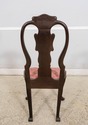 L70436: Set of 8 Bench Made Hand Crafted Walnut Di