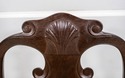 L70436: Set of 8 Bench Made Hand Crafted Walnut Di