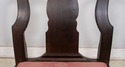 L70436: Set of 8 Bench Made Hand Crafted Walnut Di