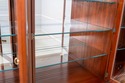 70401: HENKEL HARRIS Cherry Large China Cabinet Br