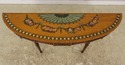 57526EC: Adams Paint Decorated Satinwood Console H