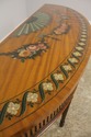 57526EC: Adams Paint Decorated Satinwood Console H